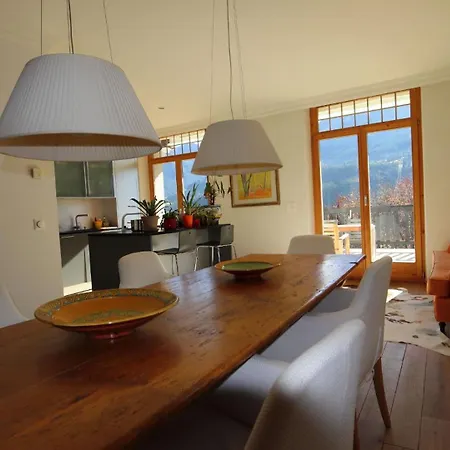 Charming Swiss Village With Pool Apartment