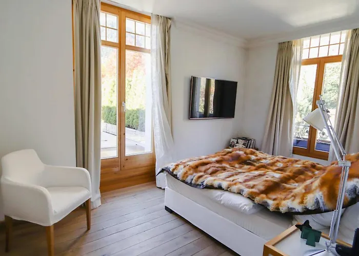 Charming Swiss Village With Pool Appartement Chateau-d'Oex