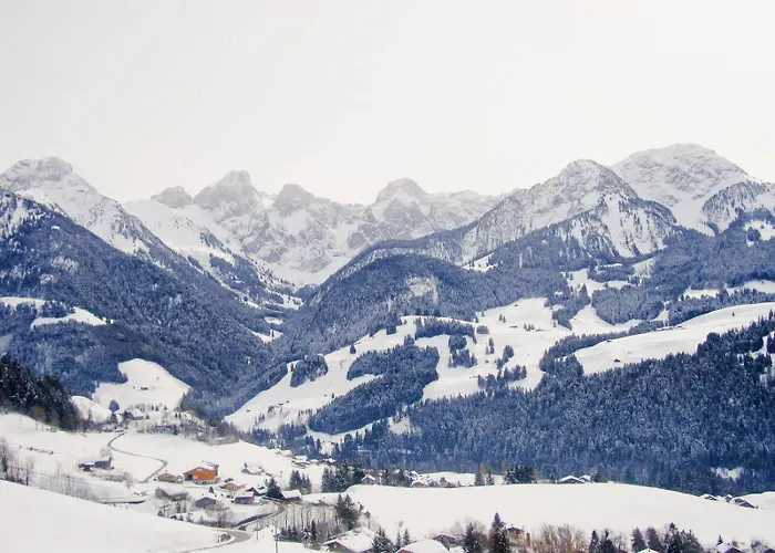 Appartement Charming Swiss Village With Pool Chateau-d'Oex